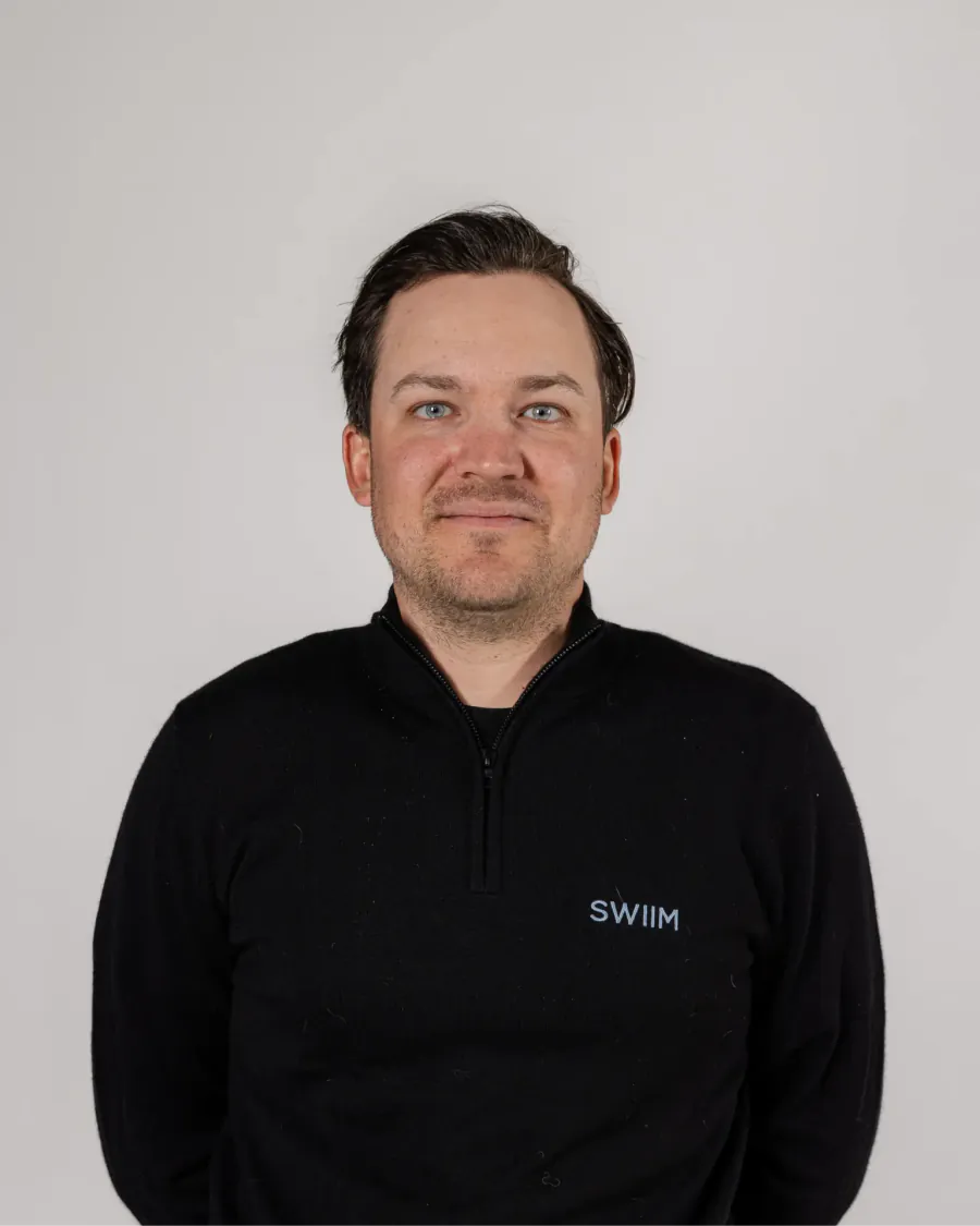 Rasmus Hammarbäck, servicetekniker på SWIIM Haninge