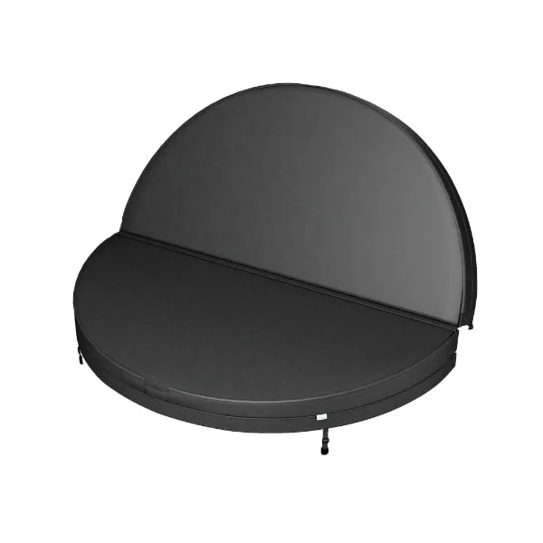 Runt spalock som mäts i diameter