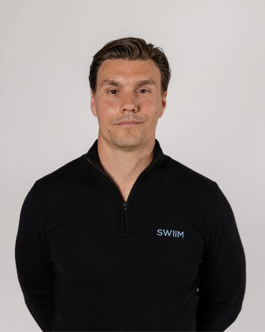 Jonathan Ellsén, grundare & säljare på SWIIM Haninge
