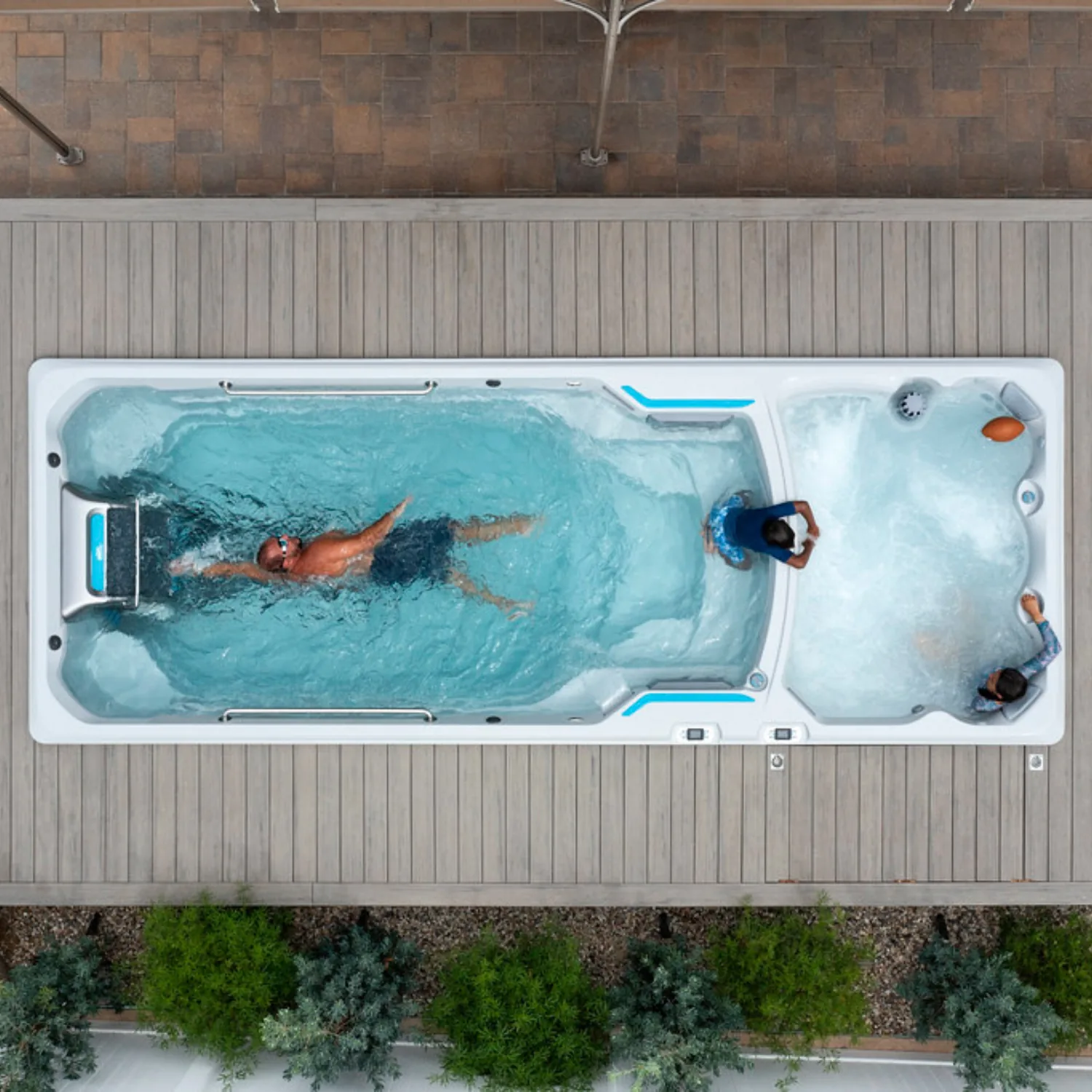 Endless Pools E2000, detaljbild