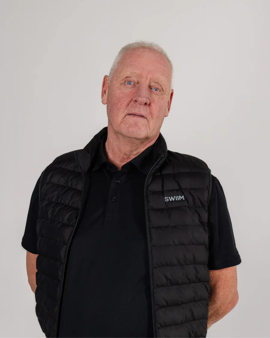 Jonas Heinonen, butikschef på SWIIM Haninge