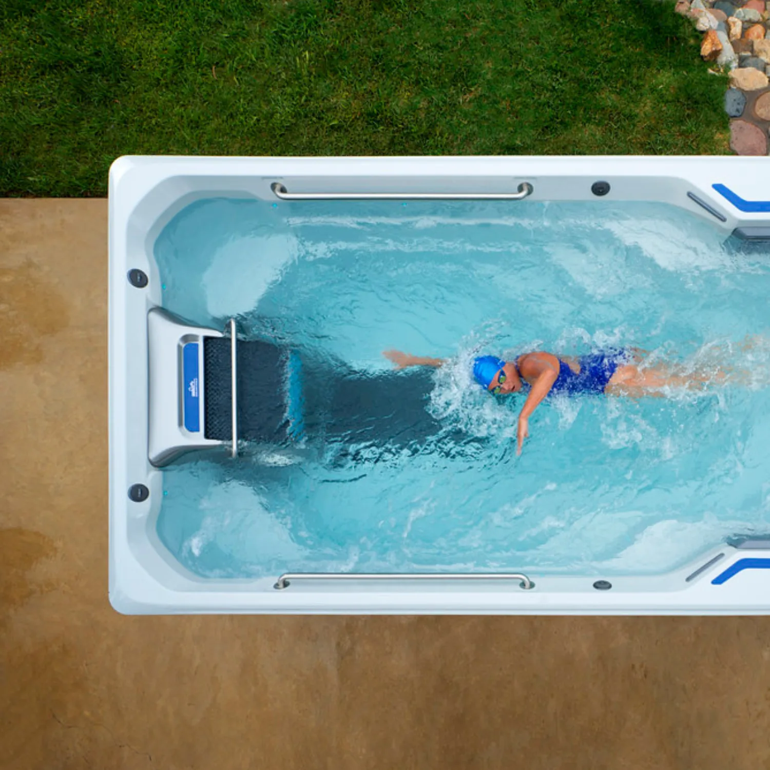 Endless Pools E500, detaljbild