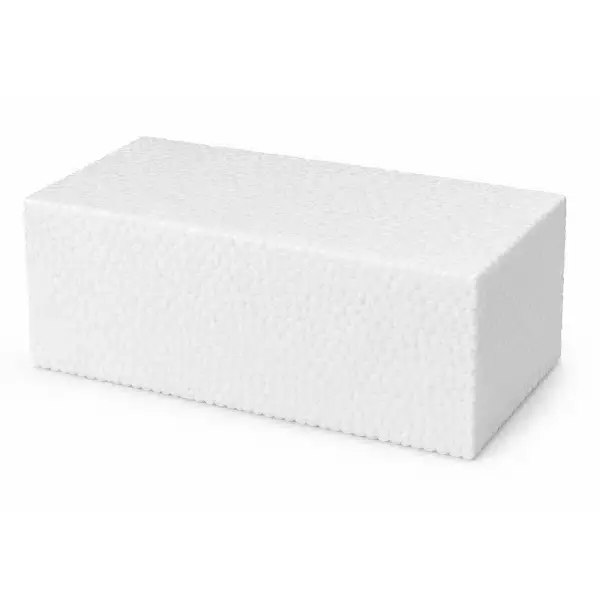 EPS-kärnan i ett spalock, 12 cm tjock i mitten