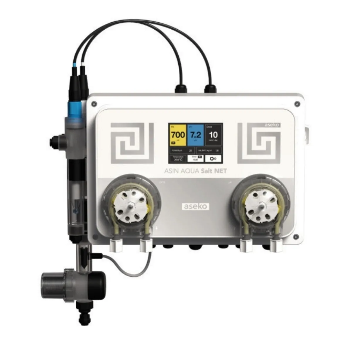 Automatisk Saltklorinator Pool Aseko ASIN Aqua Net Salt Redox/pH