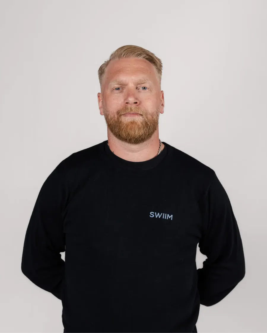 Pierre Centerhag, servicetekniker på SWIIM Haninge