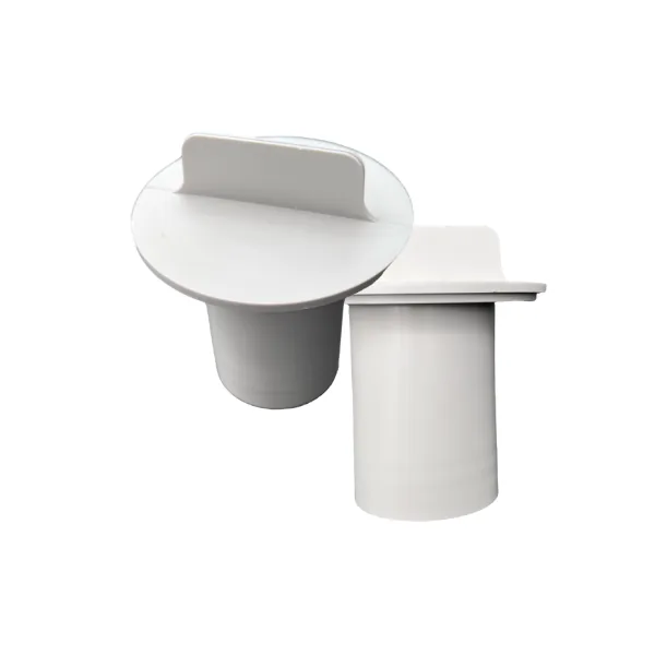 31389 STANDPIPE,CAP 3-1/2,HSS, White vit